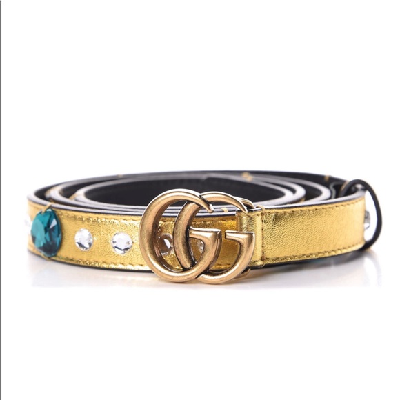 gucci belt stones